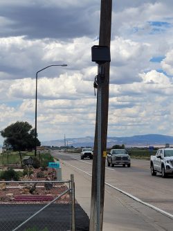 LPR camera in Salina City, Utah